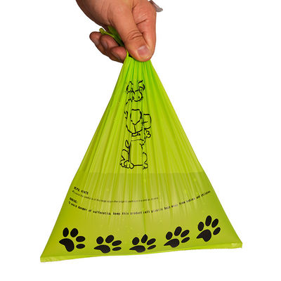Η Pet παρέχει τις βιοδιασπάσιμες πλαστικές λιπασματοποιήσιμες τσάντες επίστεγων της Pet καθαρίζοντας προϊόντων (20pcs ανά ρόλο)