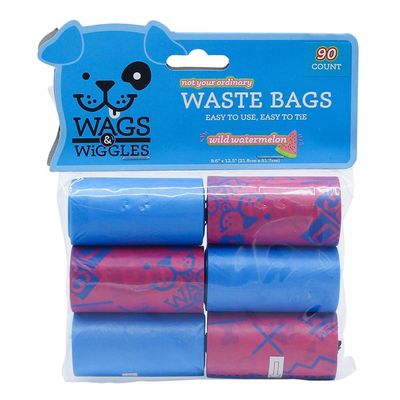 Τυπωμένα βιοδιασπάσιμα προϊόντα συνήθειας για τυπωμένες τσάντες επίστεγων σκυλιών σκυλιών τις Unscented για την τσάντα αποβλήτων της Pet σκυλακιών