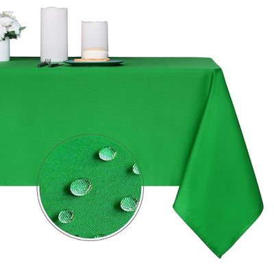 6 Pack 54 inch x 108 inch Premium Plastic  Tablecloth Rectangle Waterproof  Table Cover
