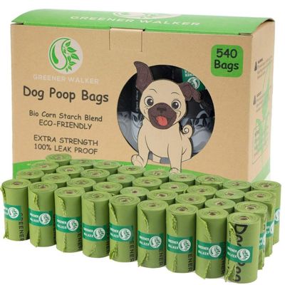 Επιπλέον πυκνά ισχυρά προϊόντα της Pet απόδειξης διαρροών 100% 2020 βιοδιασπάσιμες τσάντες αποβλήτων σκυλιών τσαντών επίστεγων