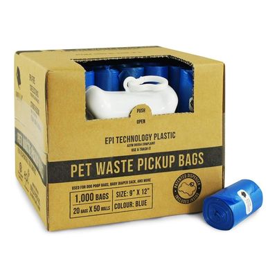Οι Leak-Proof τσάντες αποβλήτων σκυλιών, καθαρίζουν επάνω τα ξαναγεμίσματα τσαντών της Pet Poo
