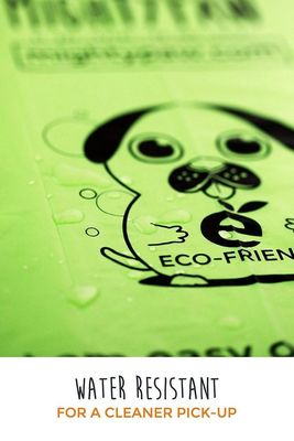 Πλήρως διασπάσιμη λιπασματοποιήσιμη μίας χρήσης τσάντα επίστεγων αποβλήτων σκυλιών της Pet με τον κάτοχο