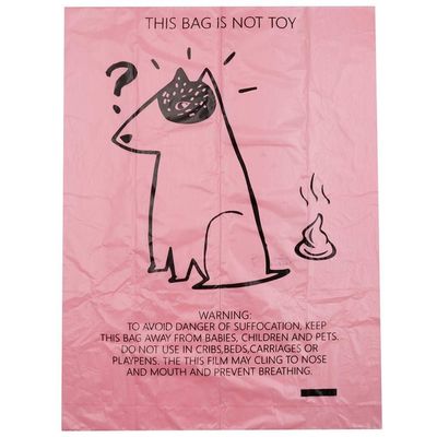 100% βιοδιασπάσιμη τσάντα poo eco φιλική τυπωμένη με την τσάντα poo σκυλιών συνήθειας διανομέων