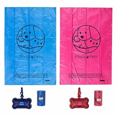 100% βιοδιασπάσιμη τσάντα poo eco φιλική τυπωμένη με την τσάντα poo σκυλιών συνήθειας διανομέων