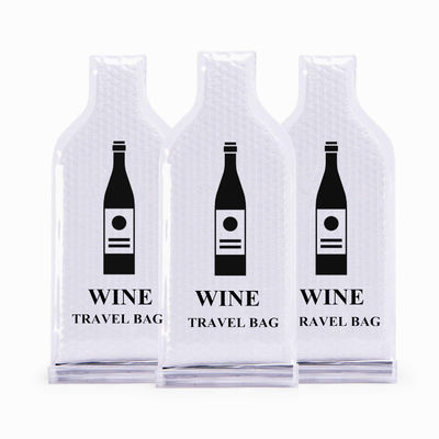 Αντι εκτύπωση συνήθειας προστάτη ταξιδιού μπουκαλιών κρασιού αεροφυσαλίδων αντίκτυπου αποδεκτή
