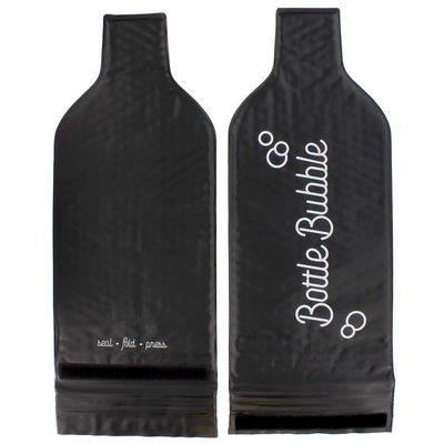 Αδιάβροχες τσάντες κρασιού περικαλυμμάτων φυσαλίδων, επαναχρησιμοποιήσιμος προστάτης μπουκαλιών κρασιού συνήθειας