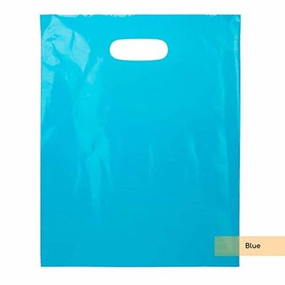 Επαναχρησιμοποιήσιμες προσαρμοσμένες τσάντες αγορών PO PE μεγέθους πλαστικές μίας χρήσης τεμαχισμένες λευκό με την εκτύπωση λογότυπων