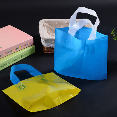 Εξατομικευμένες πλαστικές τσάντες αγορών για το κατάστημα ενδυμάτων