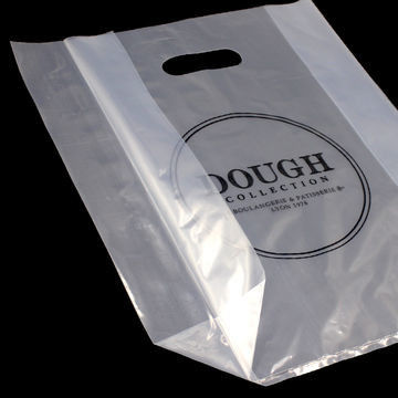 Πλαστικές τσάντες εμπορευμάτων σχεδίου συνήθειας τσαντών αγορών πολυαιθυλενίου με το λογότυπο