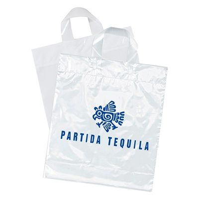 Επαναχρησιμοποιήσιμες τσάντες αγορών λογότυπων συνήθειας απόδειξης πετρελαίου, αρίστης ποιότητας πλαστική λιανική τσάντα