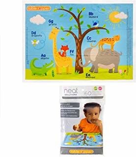 Σαφάρι μίας χρήσης Placemats για την επιτραπέζια κορυφή 60 χαλιά για το μωρό μικρών παιδιών παιδιών παιδιών τέλειο στη χρήση ως χαλιά θέσεων εστιατορίων