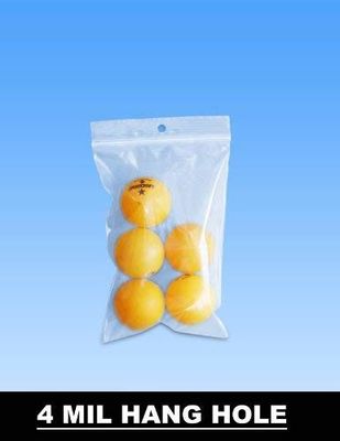 Πλαστικές Reclosable τσάντες φερμουάρ βαθμού τροφίμων για το πρόχειρο φαγητό/την αποθήκευση κοσμήματος