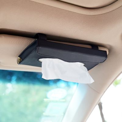 ο φορητός κάτοχος κιβωτίων ιστού δέρματος για το διοργανωτή αυτοκινήτων κιβωτίων ιστού πετσετών αυτοκινήτων καθιστά το αυτοκίνητό σας καθαρό και καθαρό