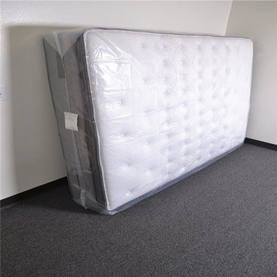 Πλαστική σαφής κάλυψη προστάτη στρωμάτων στρωμάτων ενισχυμένη τσάντα για το στρώμα Moving&amp;Storage