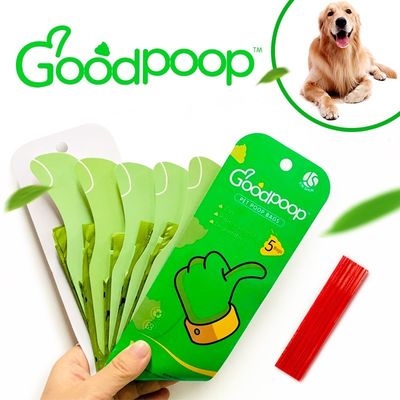 Βιοδιασπάσιμα προϊόντα EPI για τη λιπασματοποιήσιμη επαναχρησιμοποιήσιμη πράσινη τσάντα επίστεγων αποβλήτων σκυλιών της Pet σκυλιών με τον κάτοχο