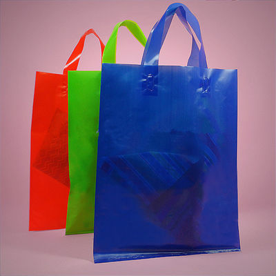 Παχιά χαμηλής πυκνότητας τσάντα μεταφορέων χεριών πολυαιθυλενίου πλαστική