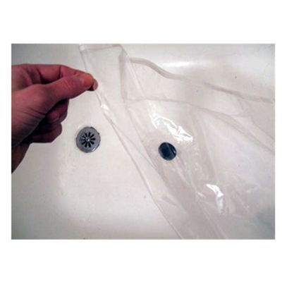 Ανθεκτική PEVA μοντέρνη αδιάβροχη κουρτίνα ντους ωιδίου, σαφείς πλαστικές κουρτίνες ντους